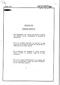 Documento tecnico interno