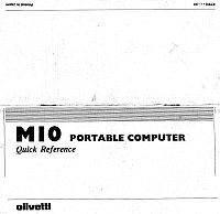 Guida rapida M10