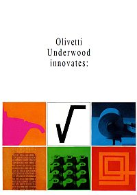 Depliant calcolatrici Olivetti